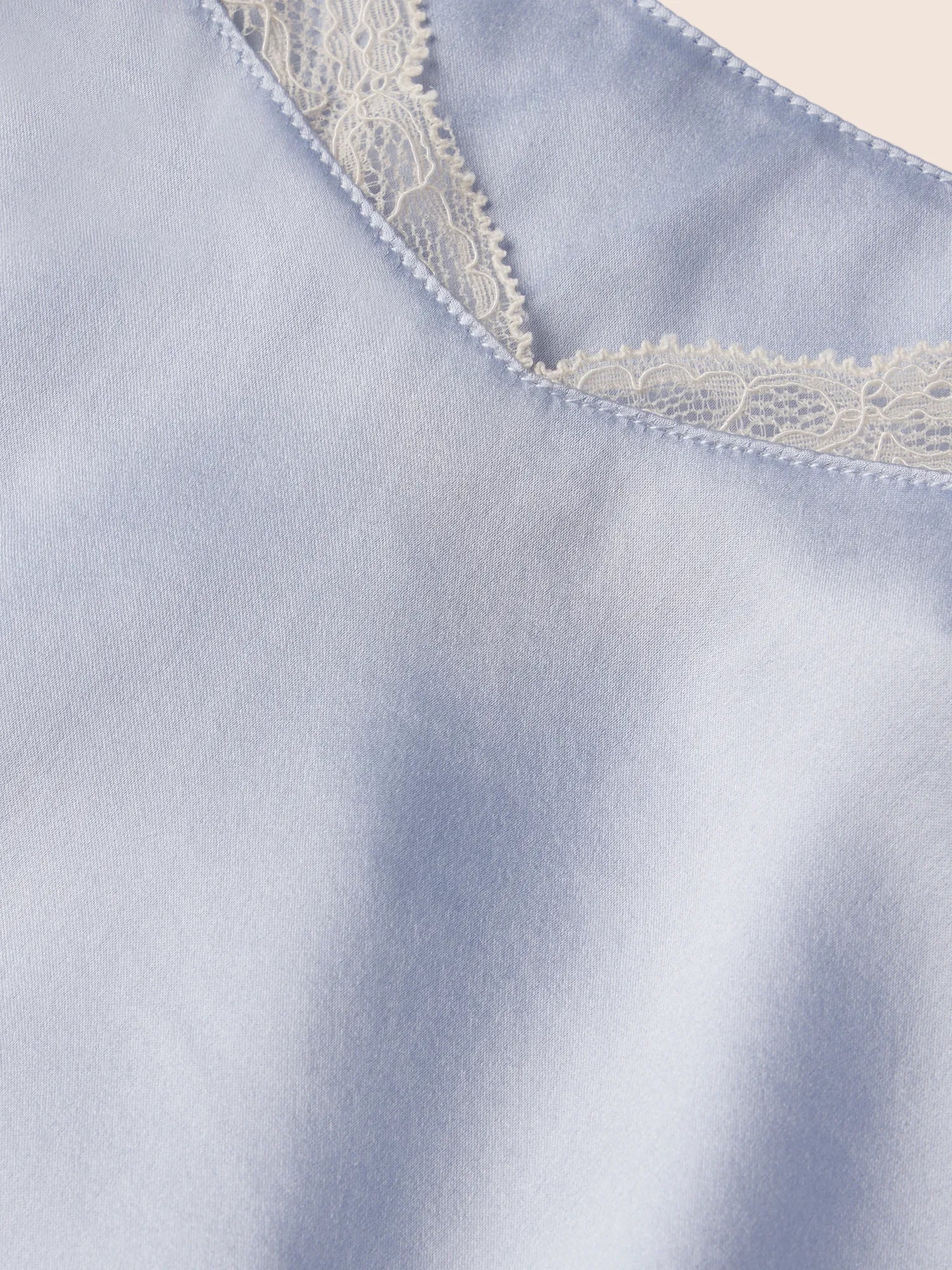 Washable Silk Lace Cami & Short Set