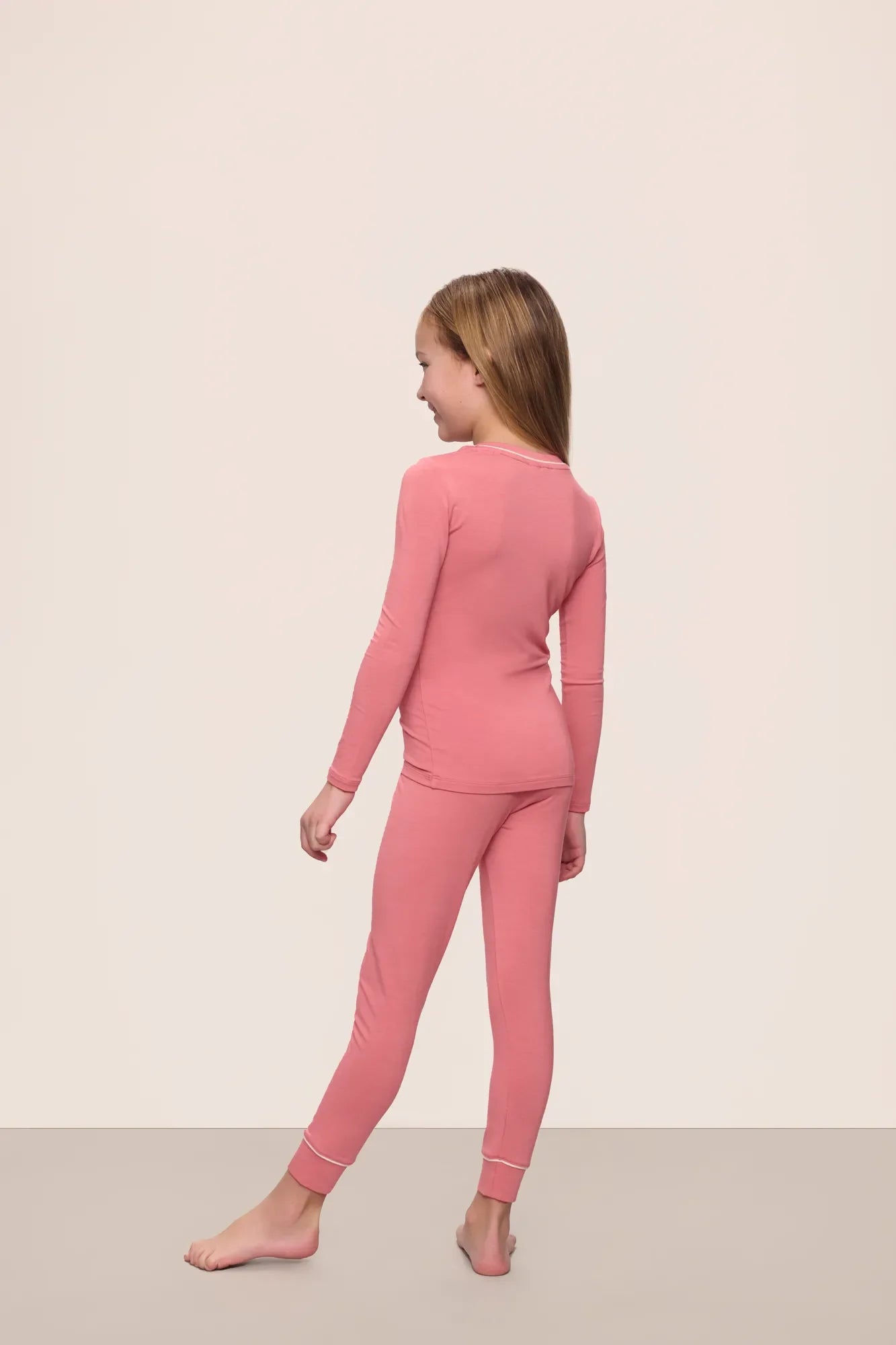 Kids TENCEL™ Modal Unisex Long PJ Set