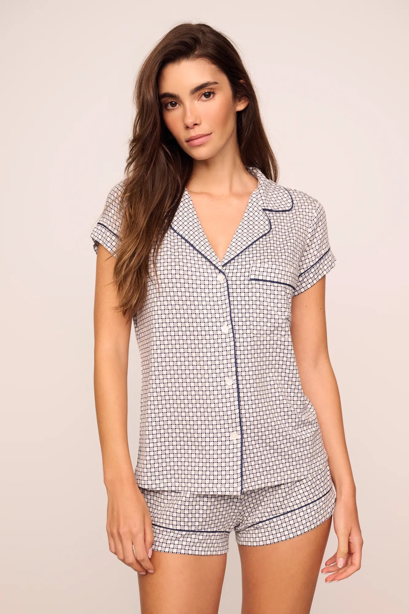 Gisele Printed TENCEL™ Modal Shortie Short PJ Set