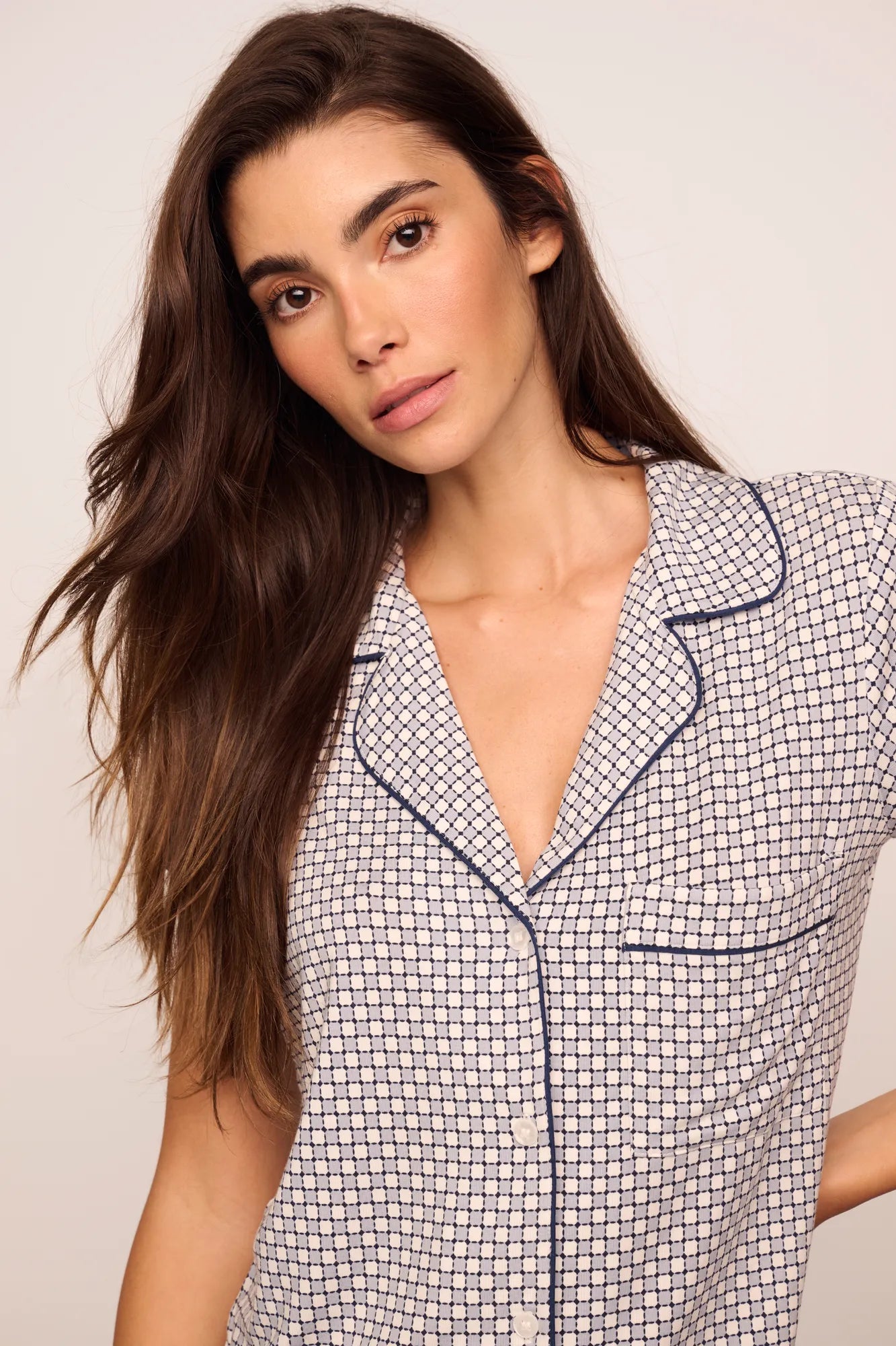 Gisele Printed TENCEL™ Modal Shortie Short PJ Set