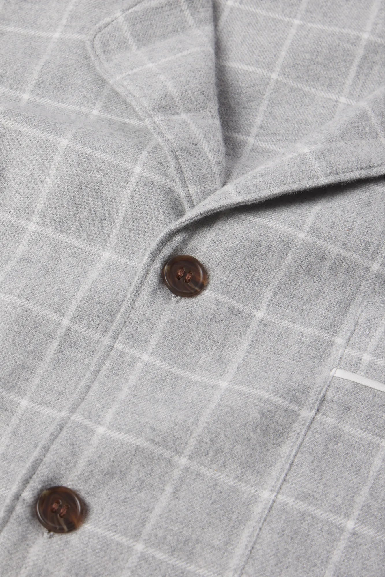 Men's Flannel Long PJ Set