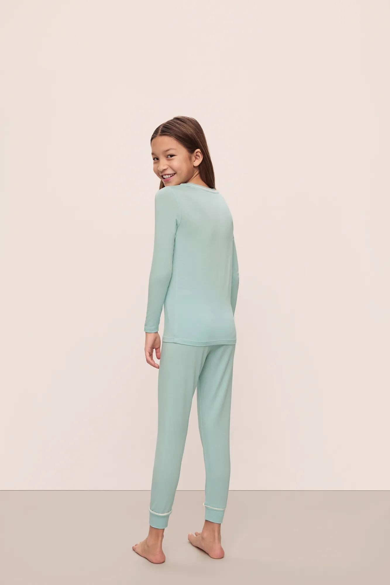 Kids TENCEL™ Modal Unisex Long PJ Set