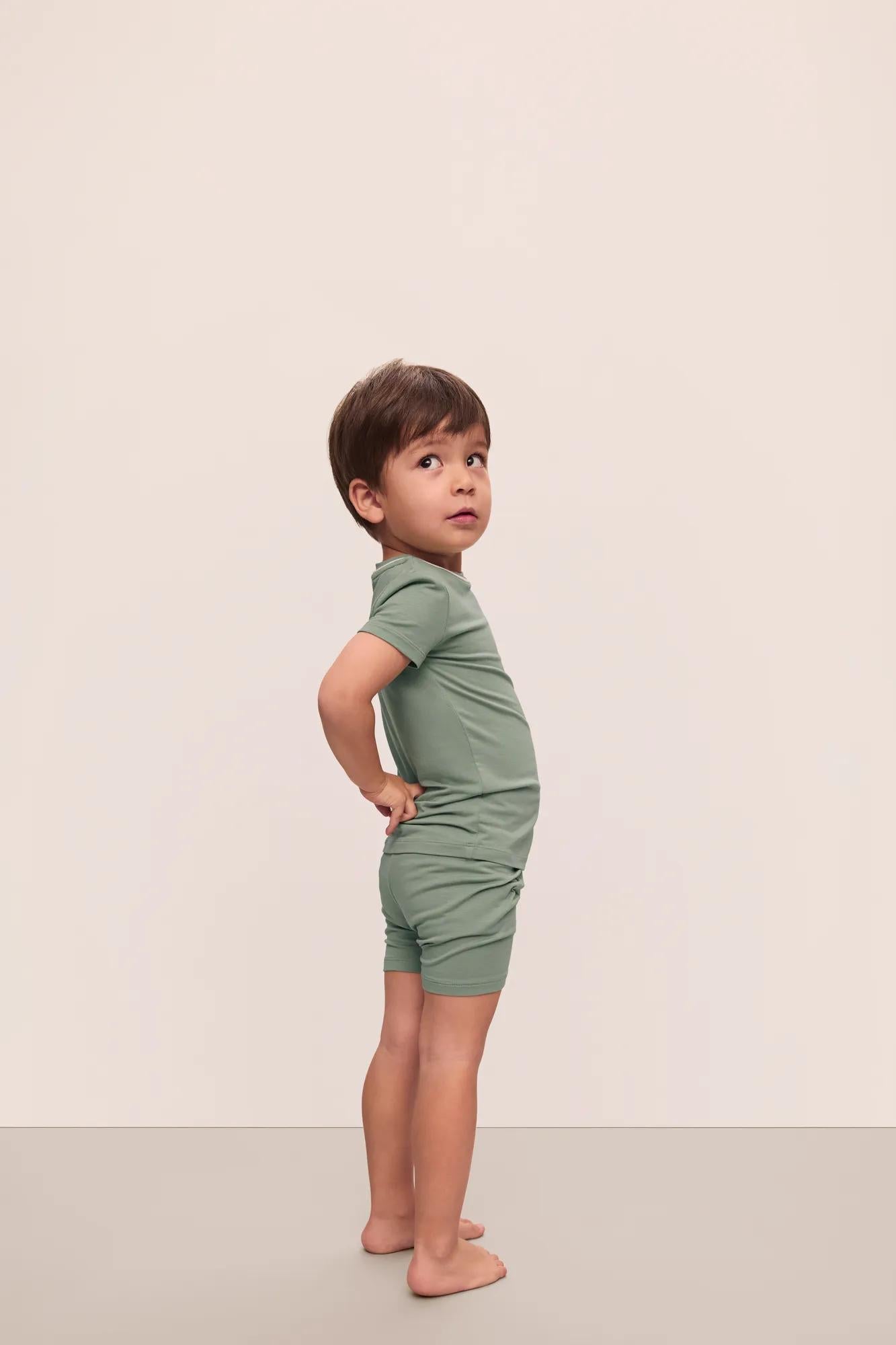 Kids TENCEL™ Modal Unisex Short PJ Set