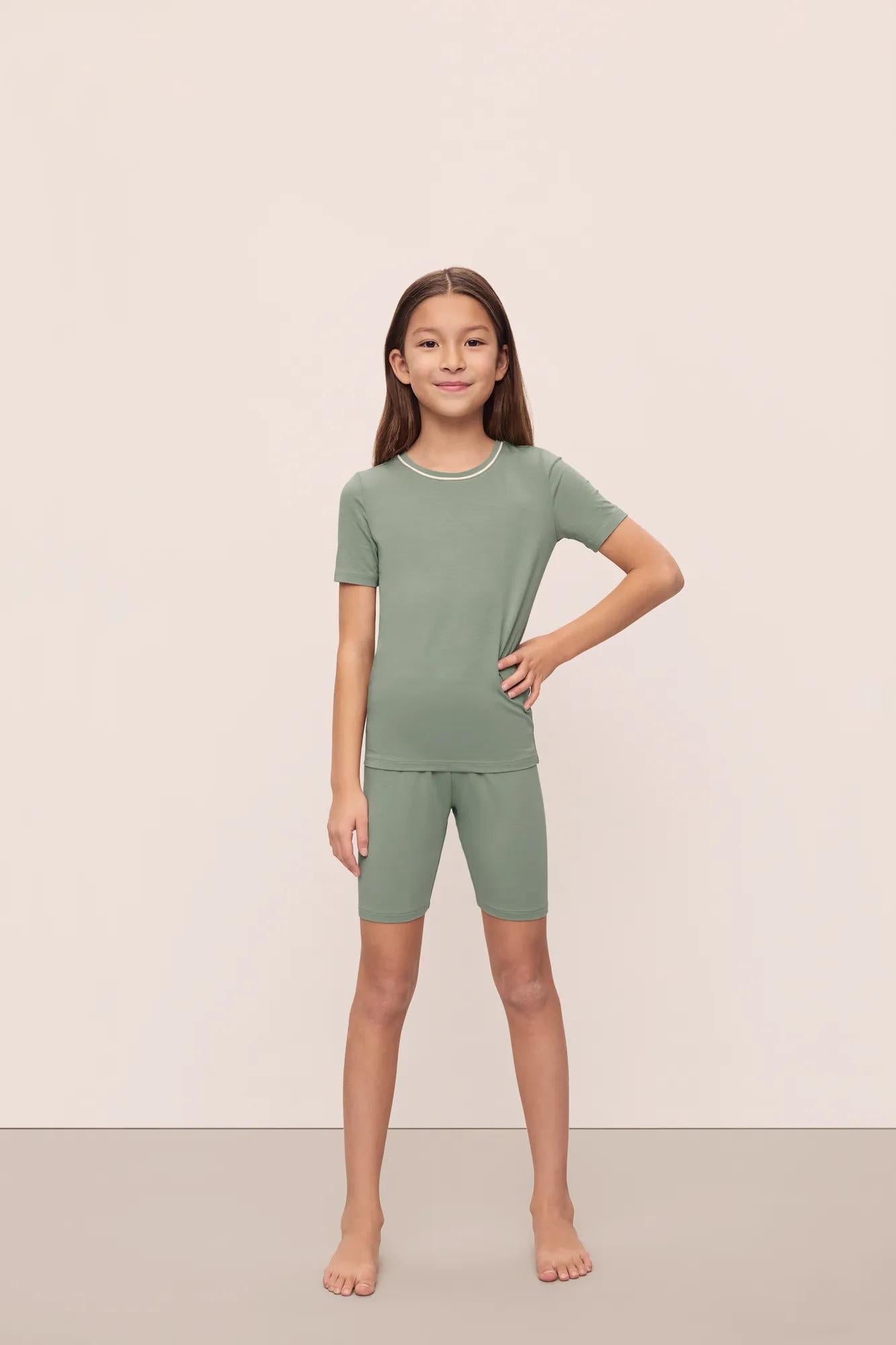 Kids TENCEL™ Modal Unisex Short PJ Set