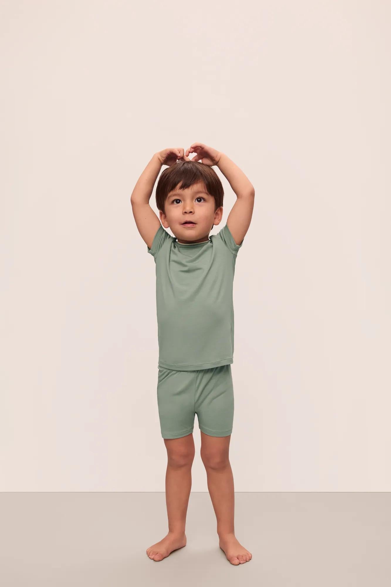 Kids TENCEL™ Modal Unisex Short PJ Set