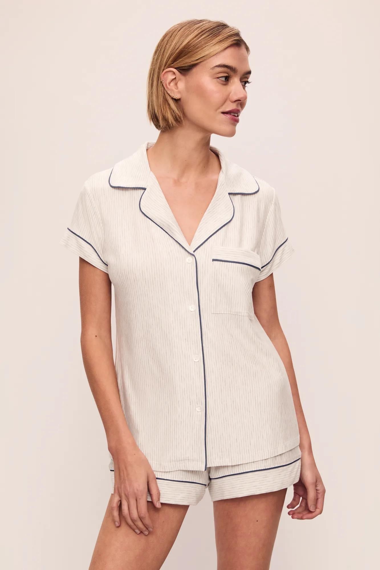 Gisele Printed TENCEL™ Modal Shortie Short PJ Set