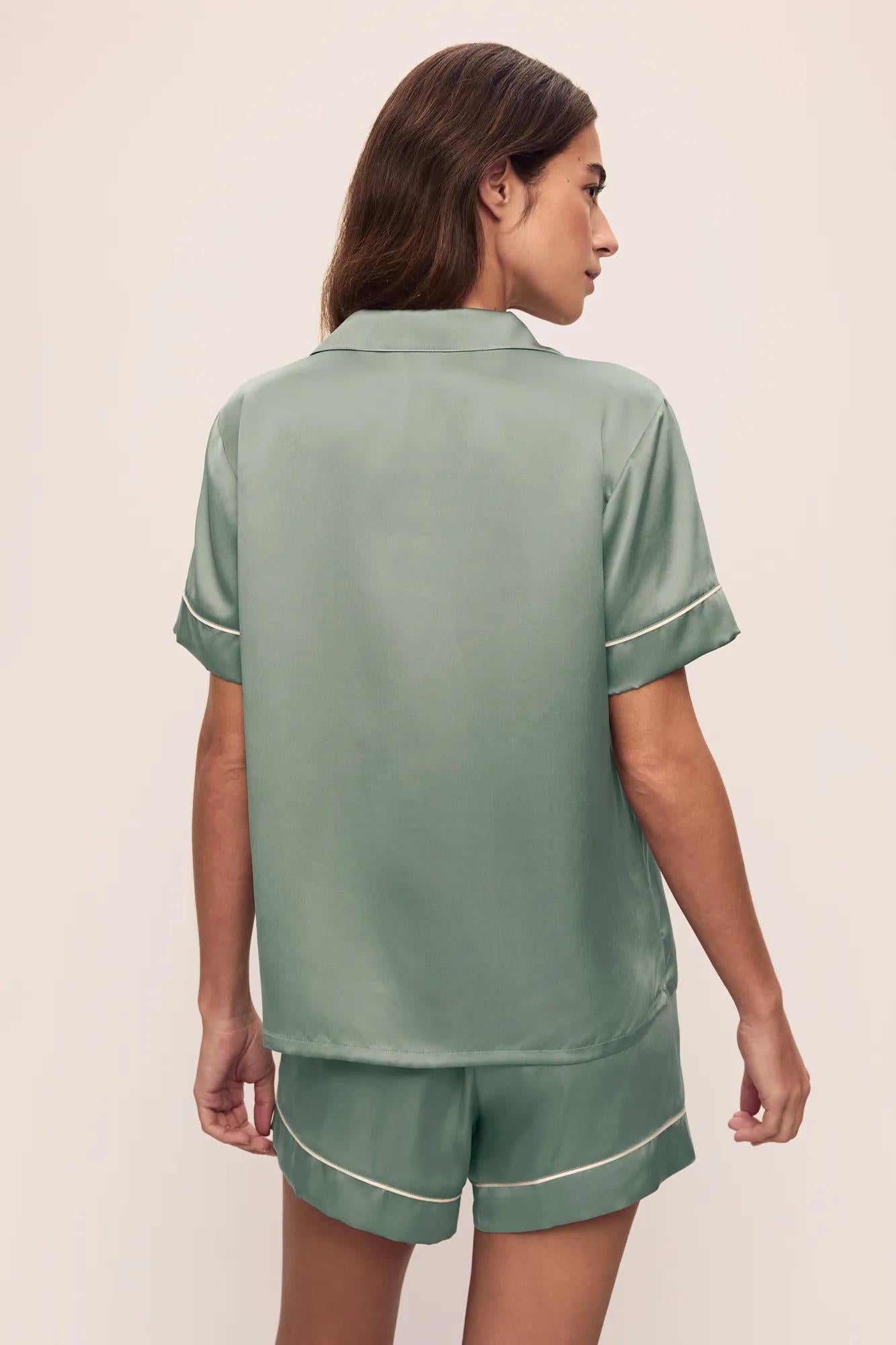 Inez Washable Silk Short PJ Set