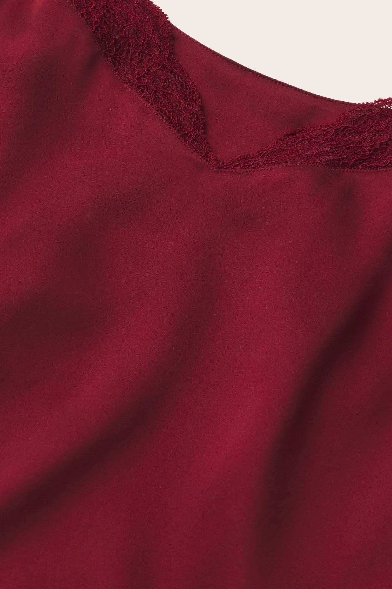 Eberjey x  Lily Aldridge - Washable Silk Lace Cami & Short Set