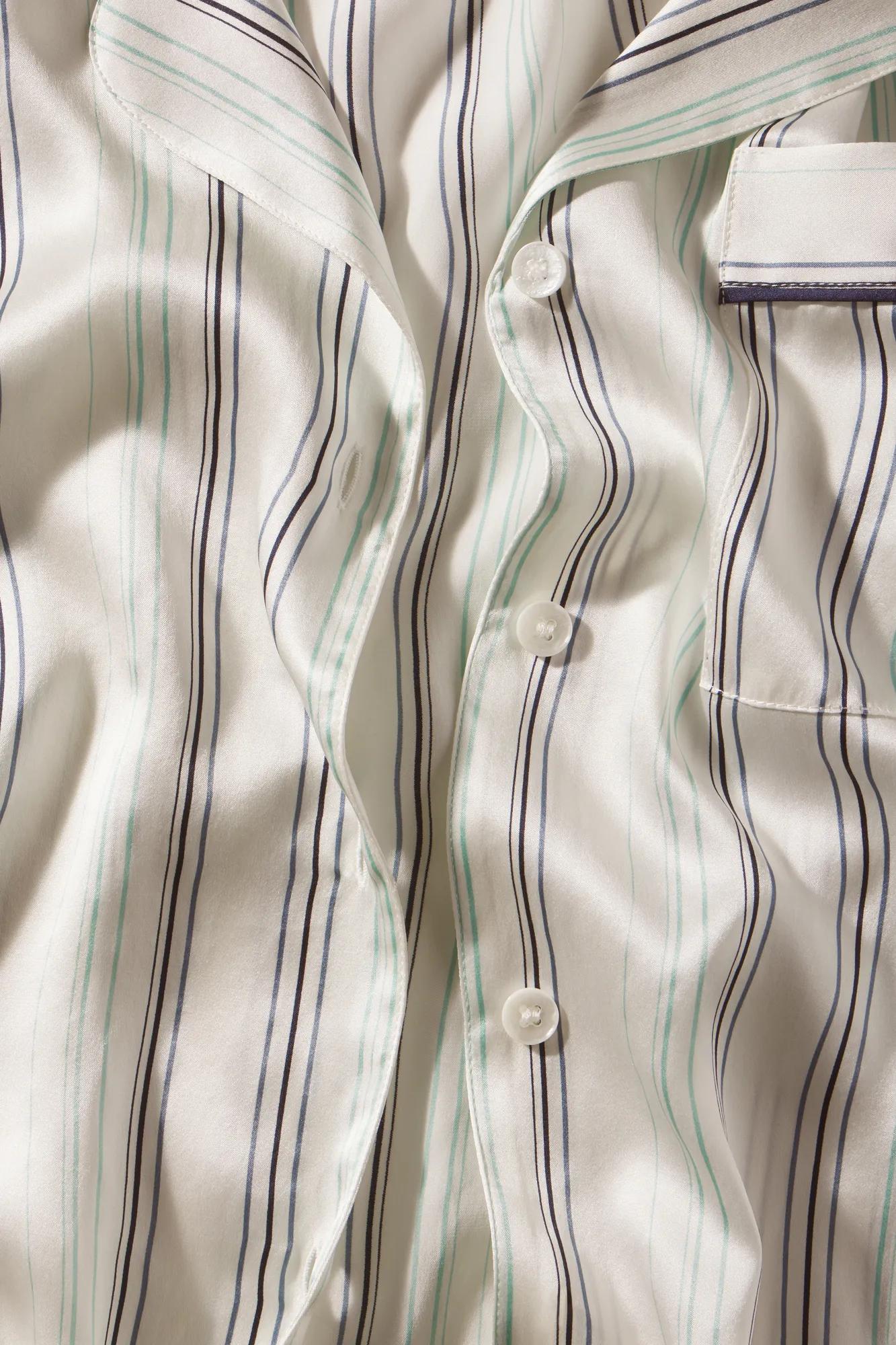 Inez Washable Silk Printed Short PJ Set