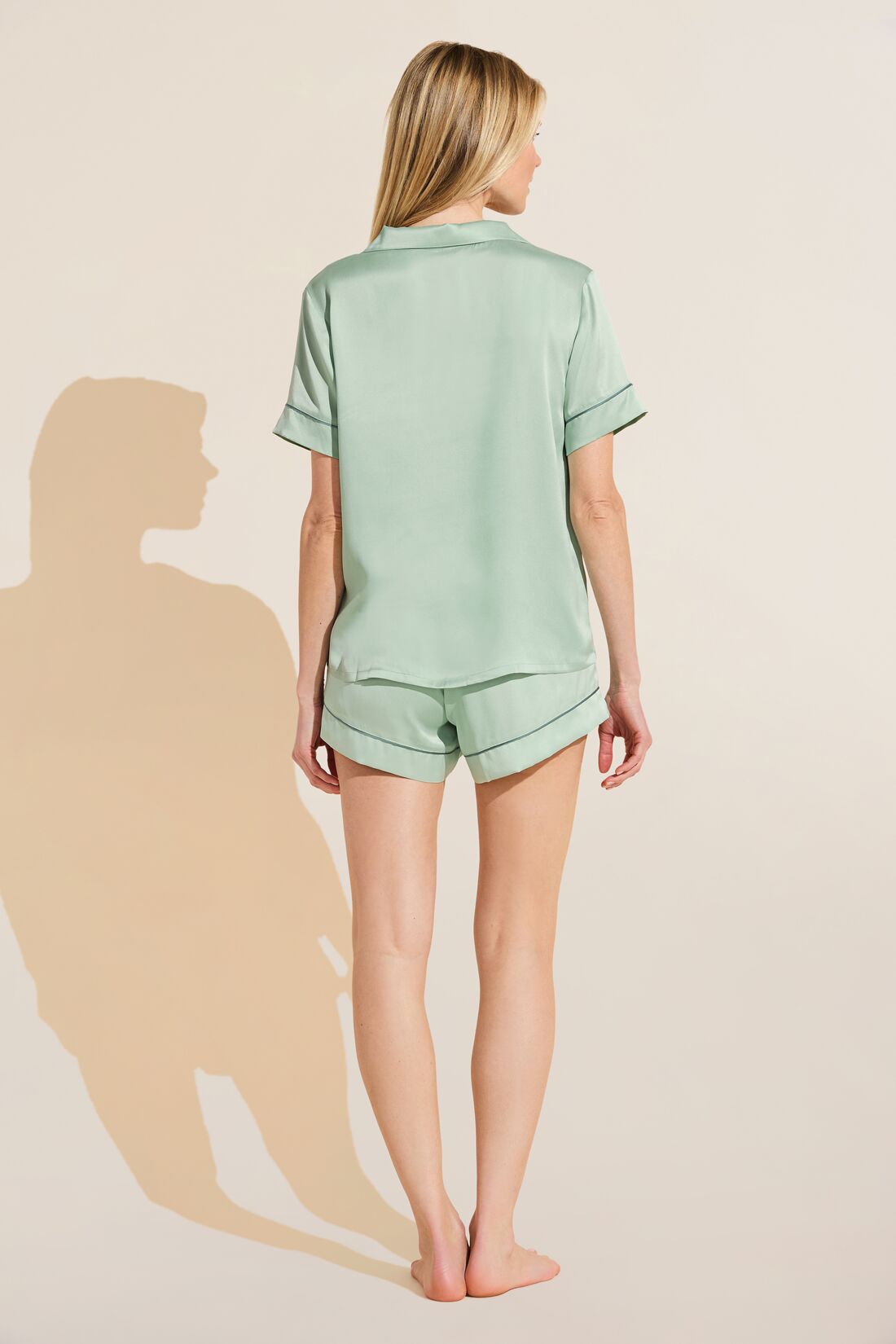 Inez Washable Silk Short PJ Set