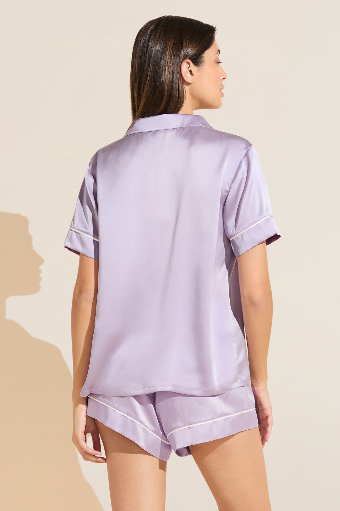 Inez Washable Silk Short PJ Set