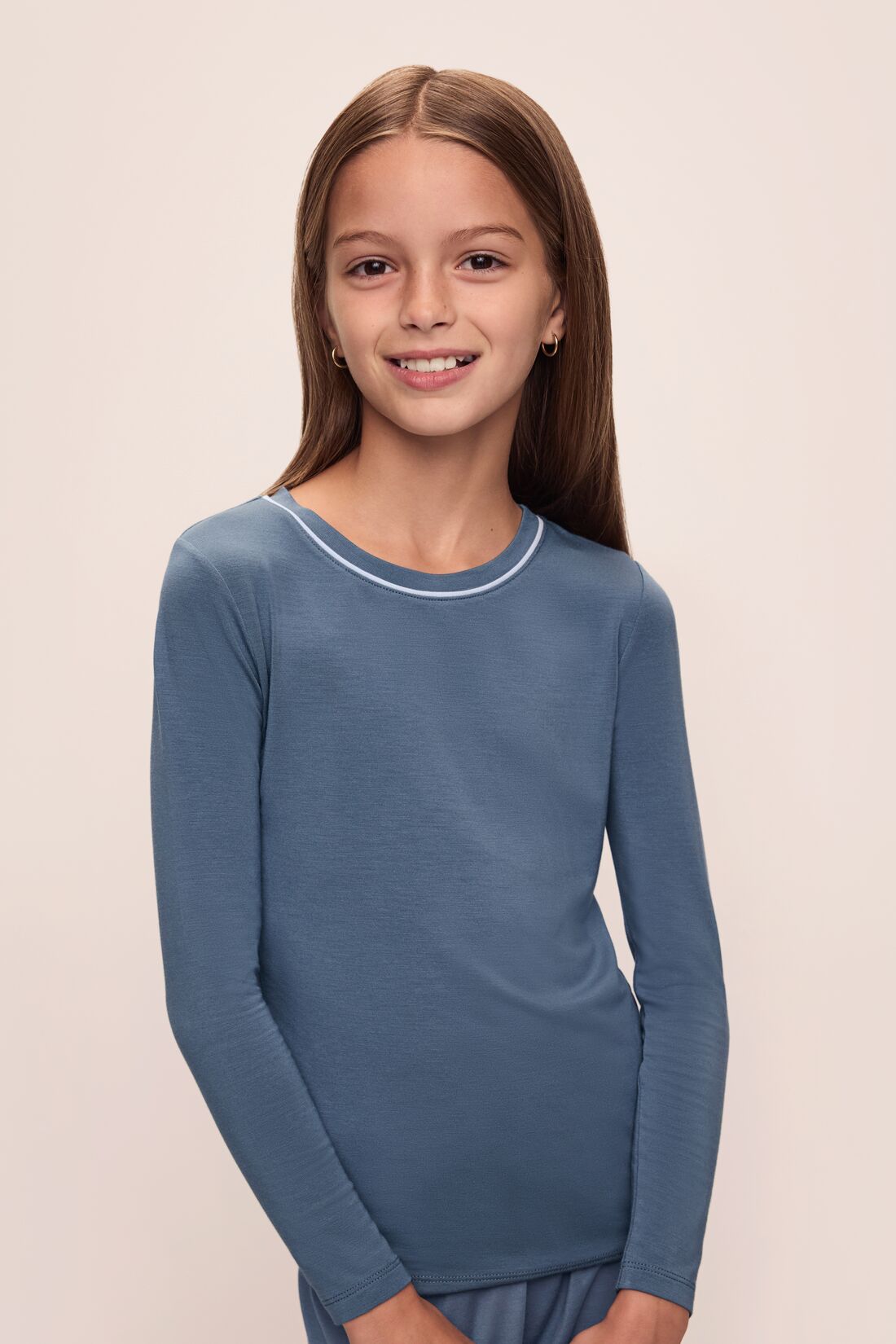 Kids TENCEL™ Modal Unisex Long PJ Set