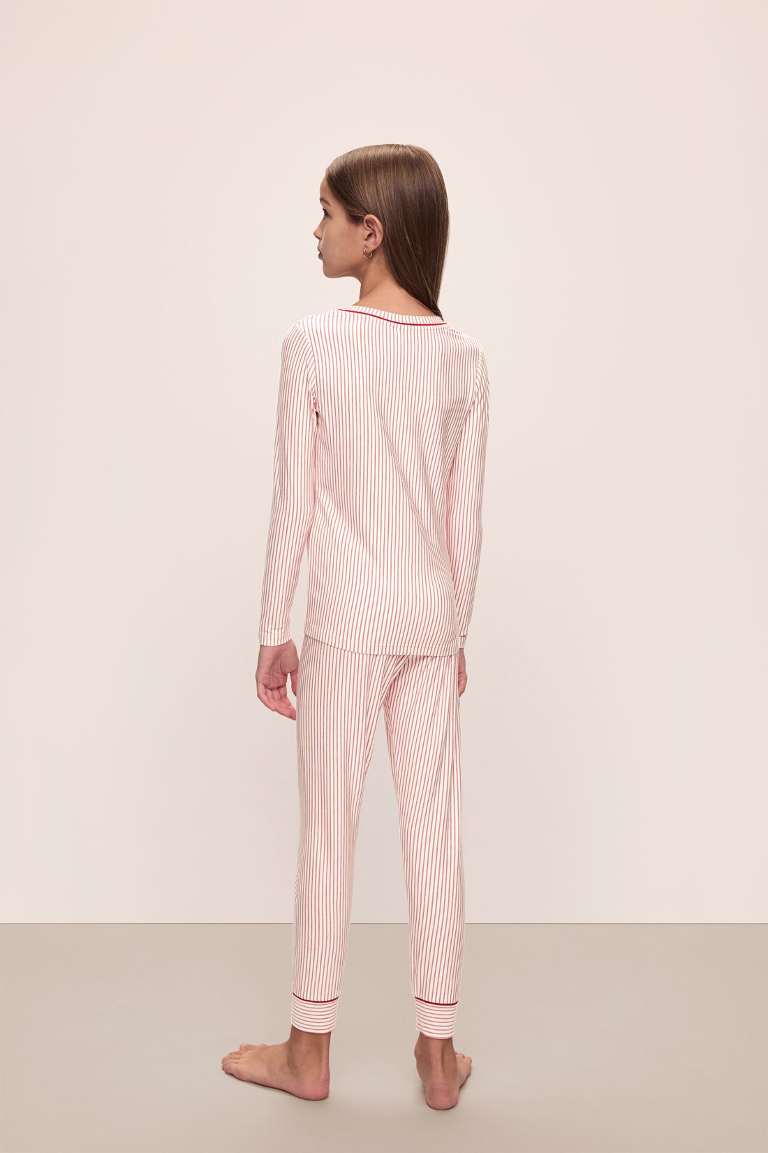 Kids Printed TENCEL™ Modal Unisex Long PJ Set