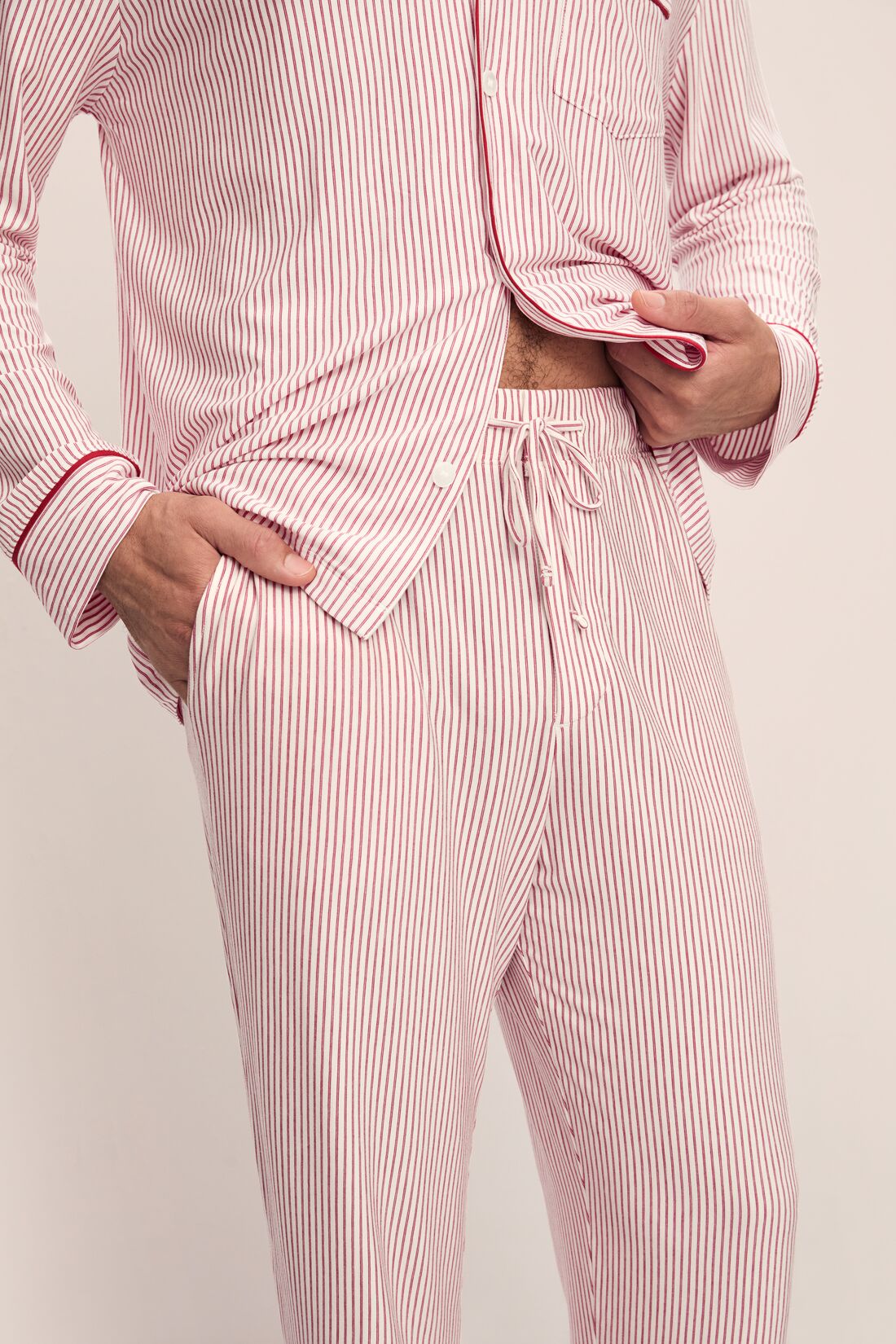 William Printed TENCEL™ Modal Long PJ Set