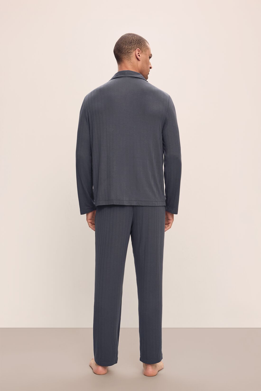 William TENCEL™ Modal Rib Long PJ Set