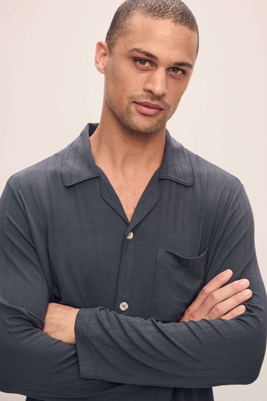 William TENCEL™ Modal Rib Long PJ Set