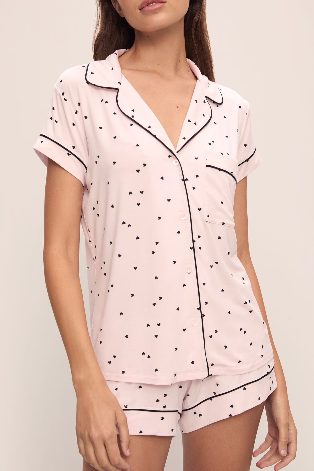 Gisele Printed TENCEL™ Modal Shortie Short PJ Set