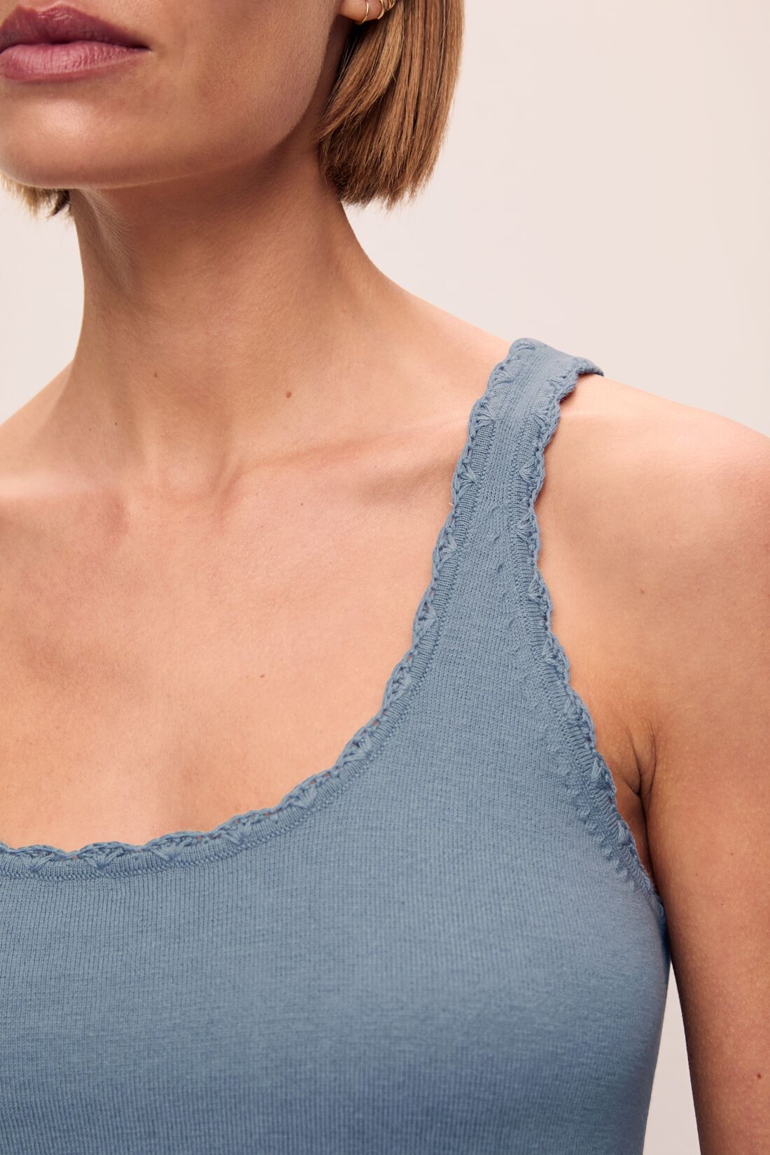 Fine Gauge Sweater Tank