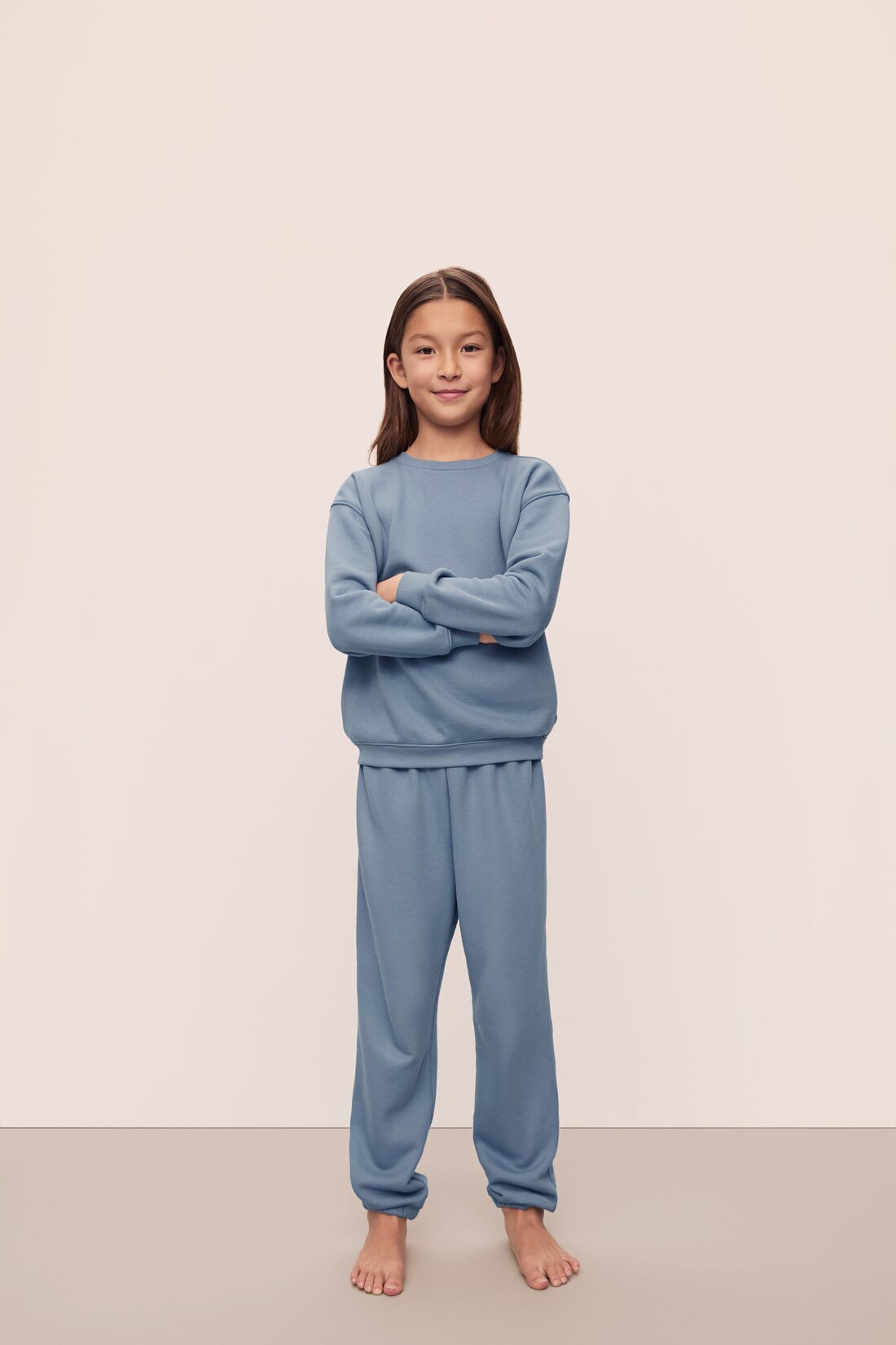 Kid's French Terry Sweatshirt and Jogger Set