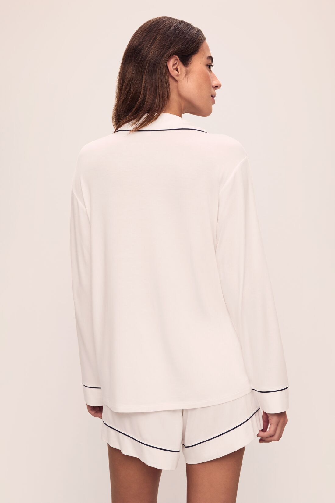 Gisele TENCEL™ Modal Relaxed Long Sleeve Short PJ Set