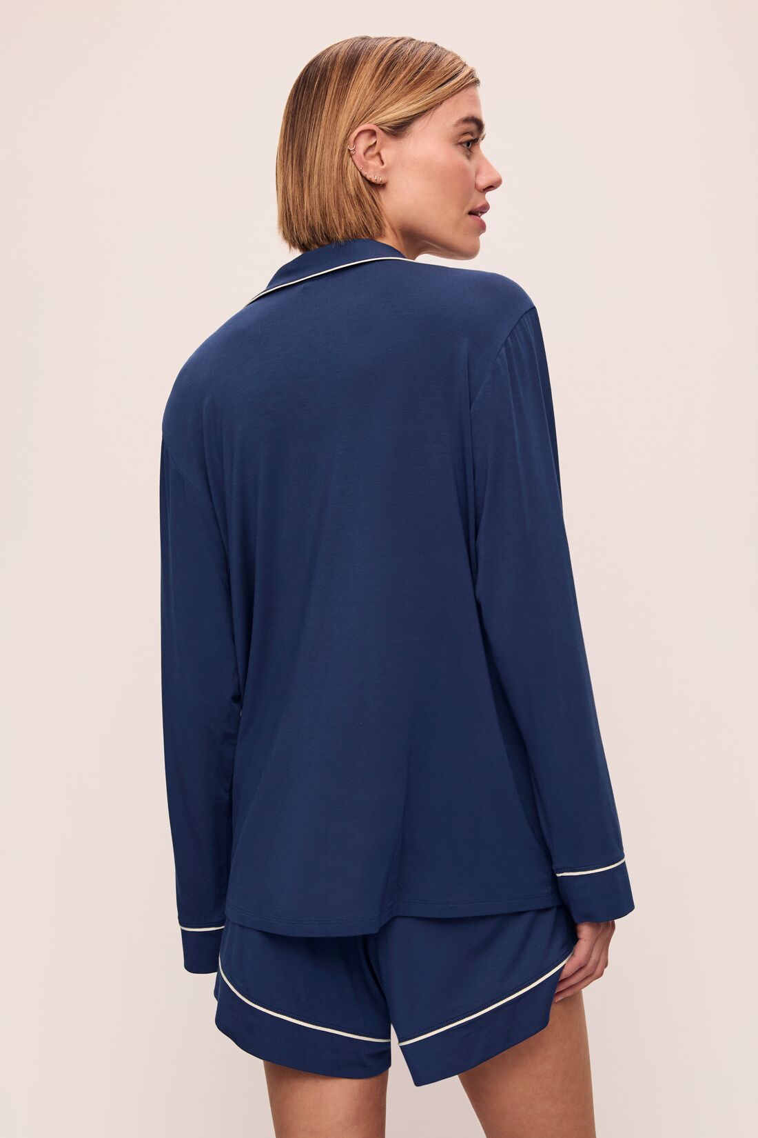 Gisele TENCEL™ Modal Relaxed Long Sleeve Short PJ Set