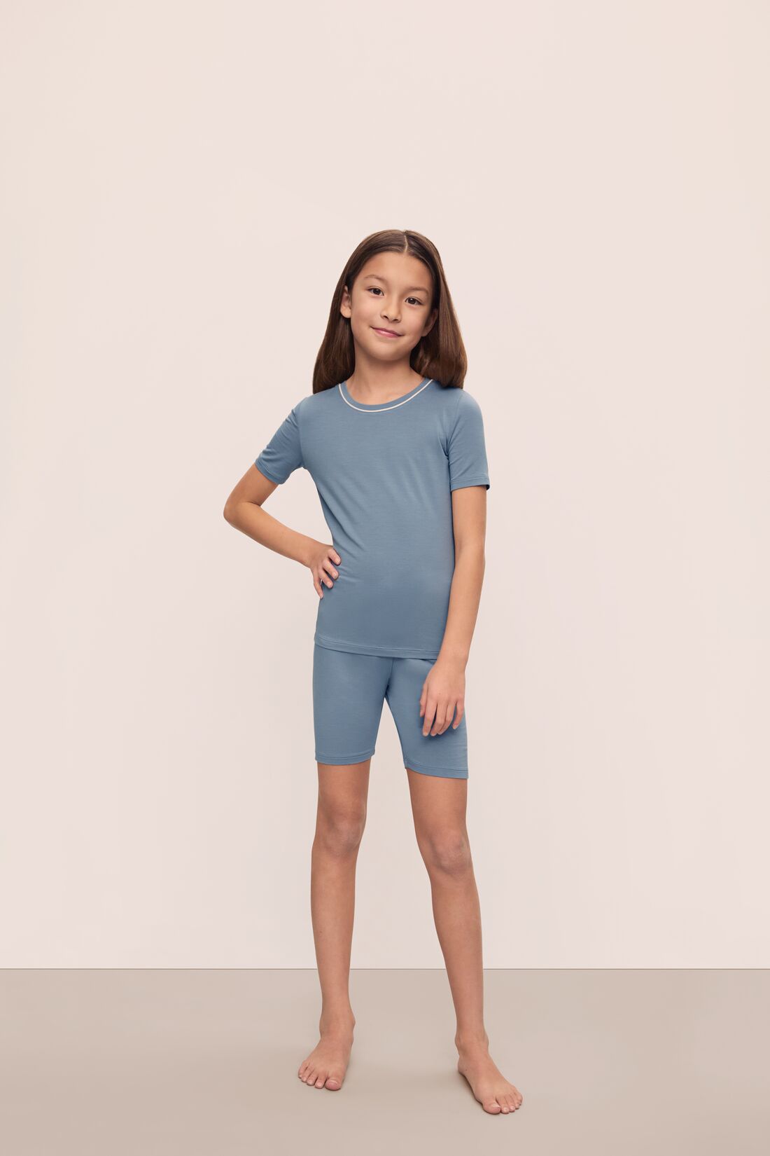 Kids TENCEL™ Modal Unisex Short PJ Set