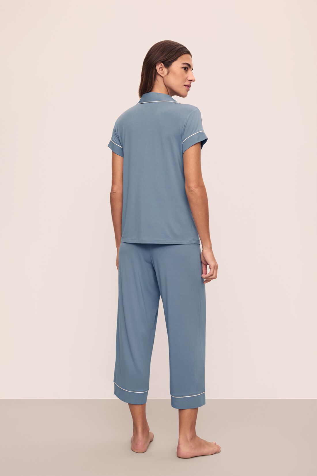 Gisele TENCEL™ Modal Short Sleeve Cropped PJ Set