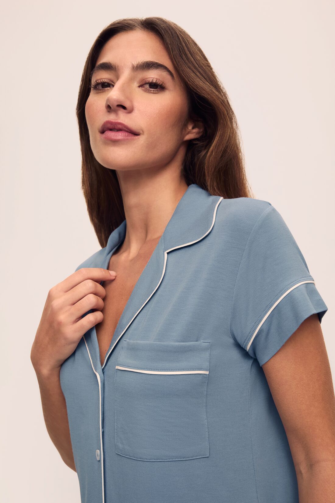 Gisele TENCEL™ Modal Short Sleeve Cropped PJ Set