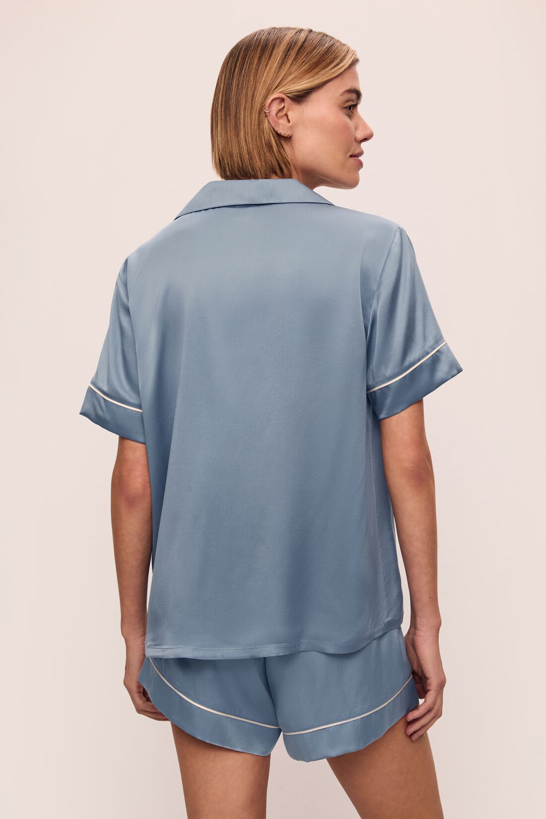Inez Washable Silk Short PJ Set