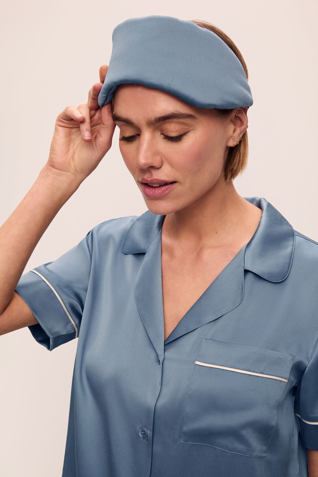 Inez Washable Silk Eye Mask