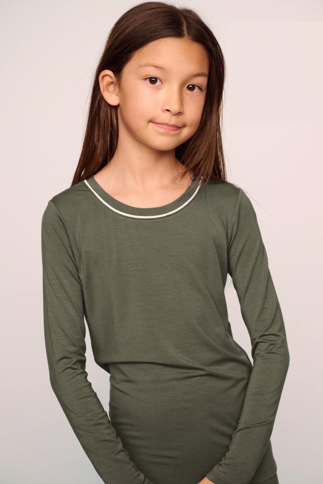 Kids TENCEL™ Modal Unisex Long PJ Set