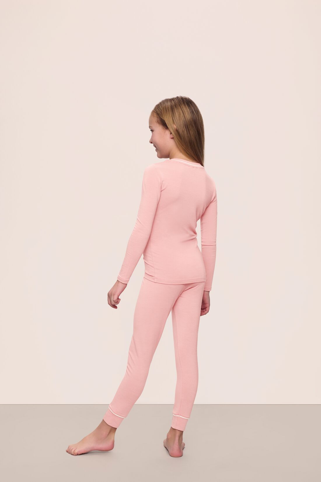 Kids TENCEL™ Modal Unisex Long PJ Set