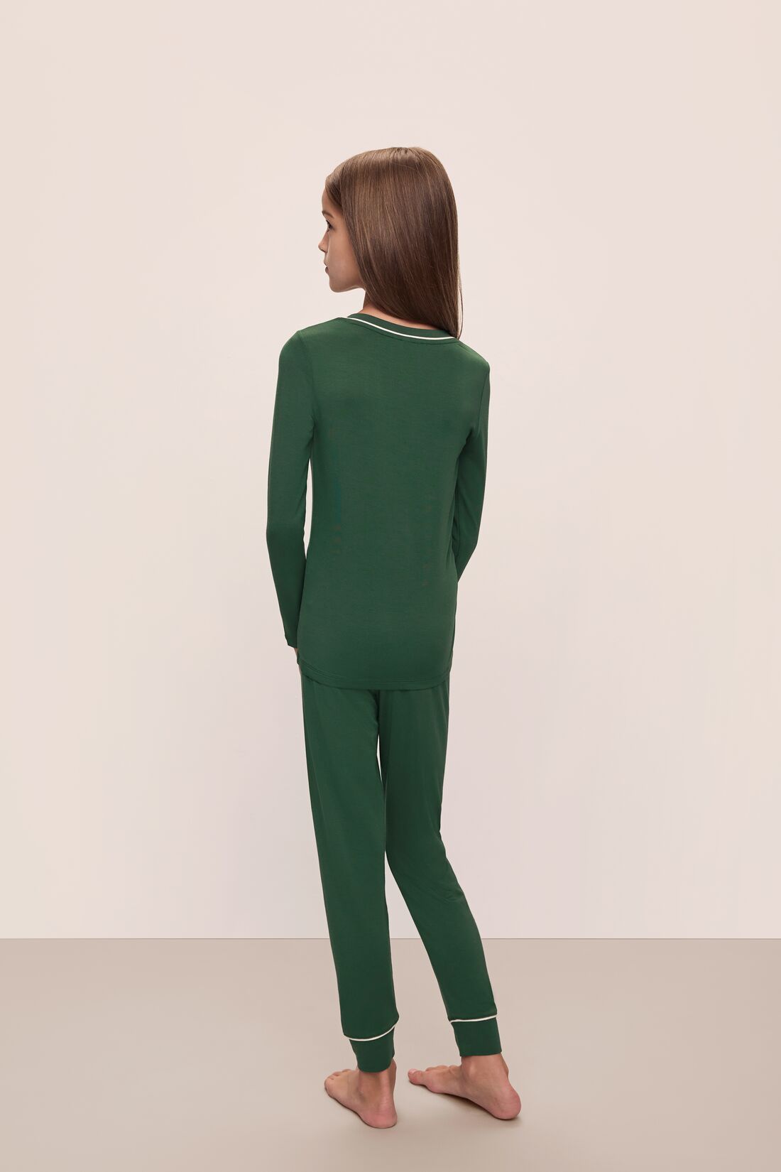 Kids TENCEL™ Modal Unisex Long PJ Set