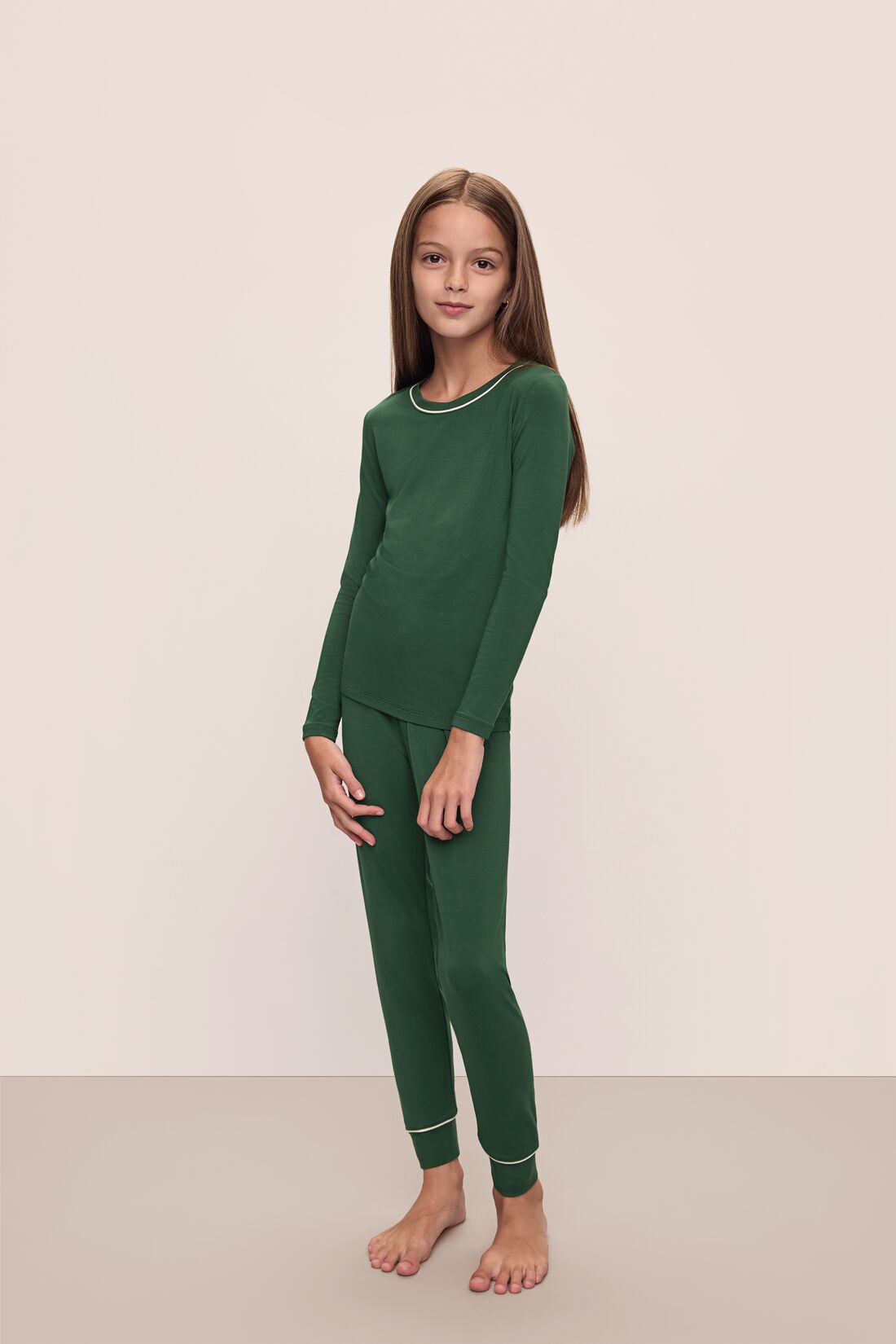 Kids TENCEL™ Modal Unisex Long PJ Set
