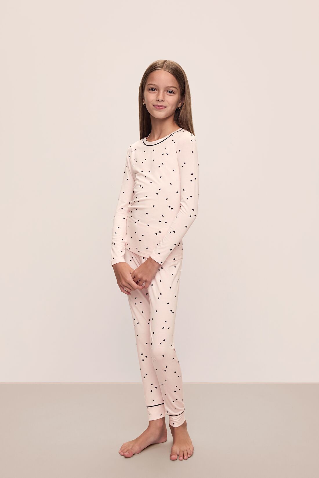 Kids Printed TENCEL™ Modal Unisex Long PJ Set