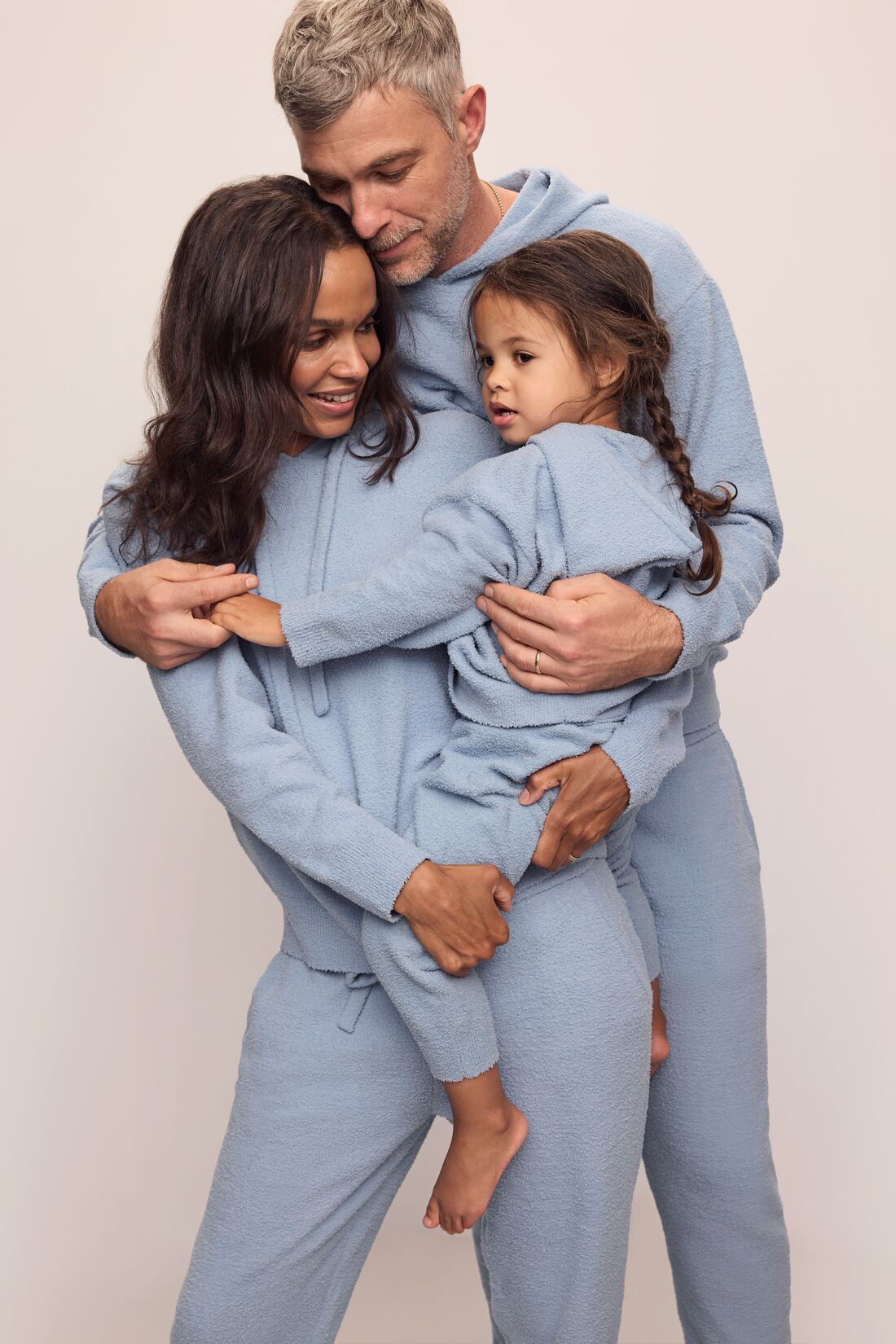 Kid's Recycled Boucle Hoodie & Jogger Set