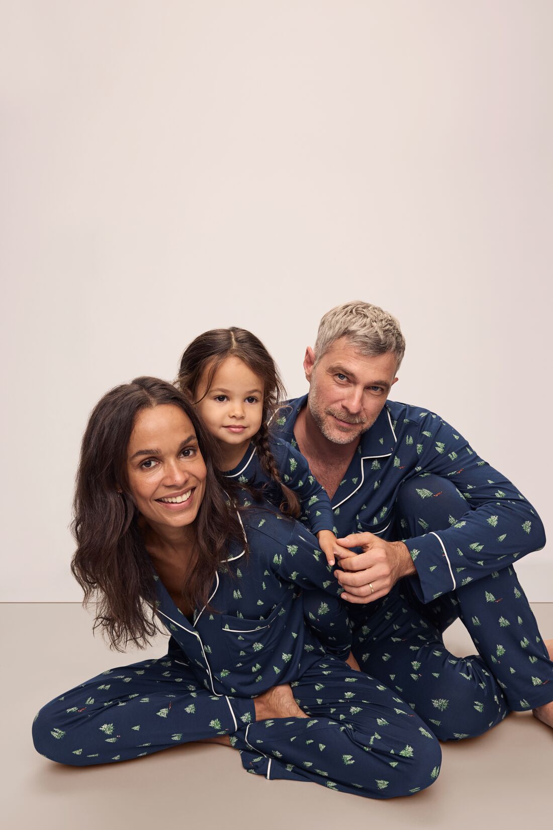 Kids Printed TENCEL™ Modal Unisex Long PJ Set