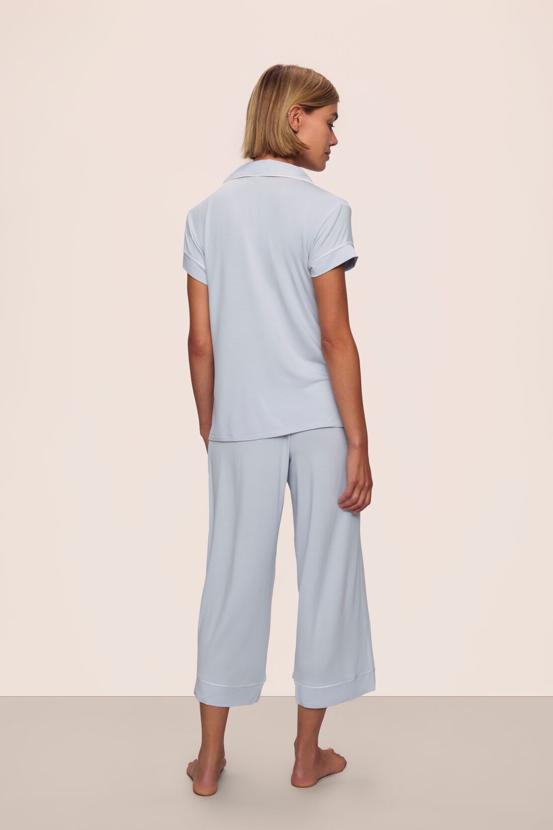 Gisele TENCEL™ Modal Short Sleeve Cropped PJ Set