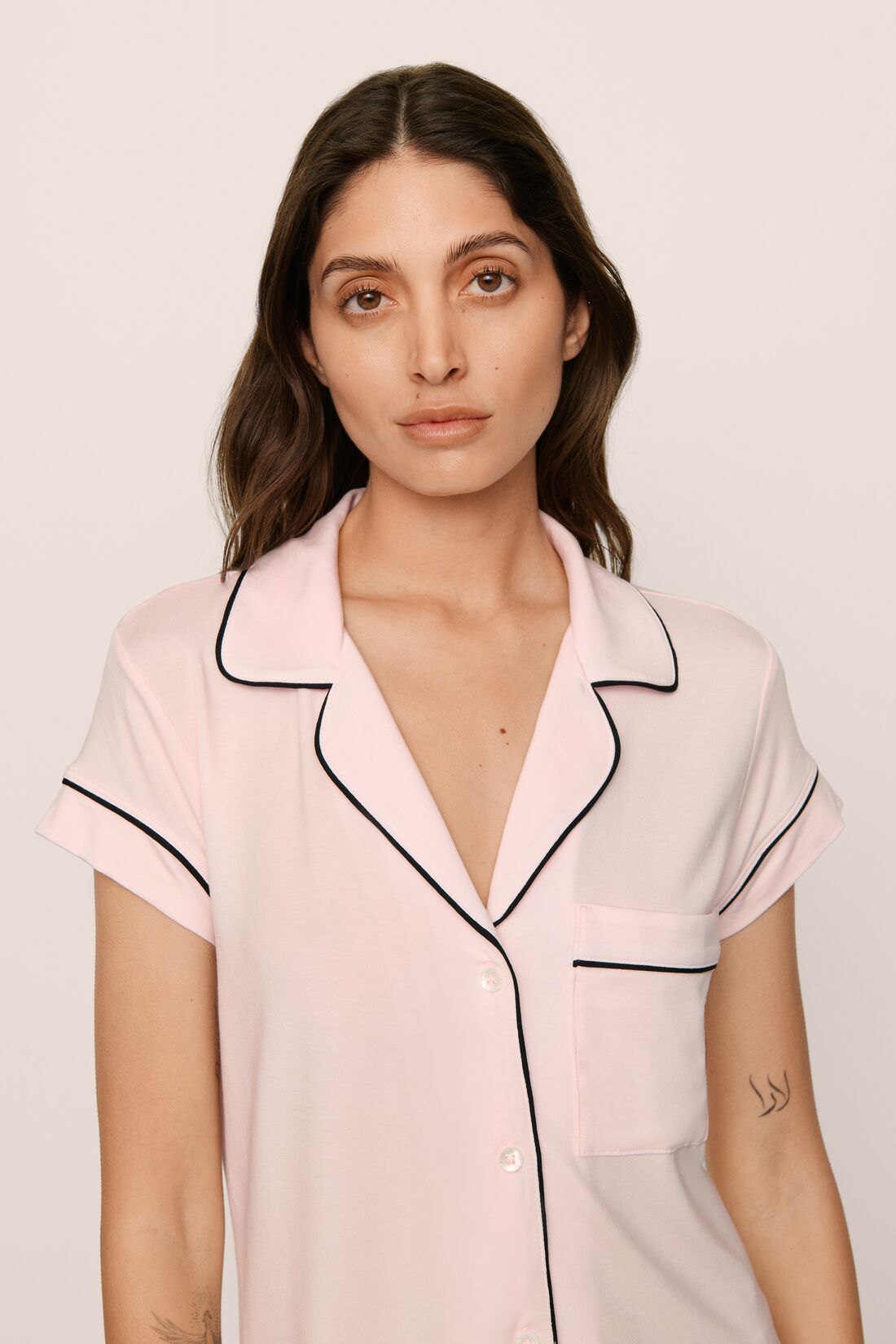 Gisele TENCEL™ Modal Short Sleeve Cropped PJ Set