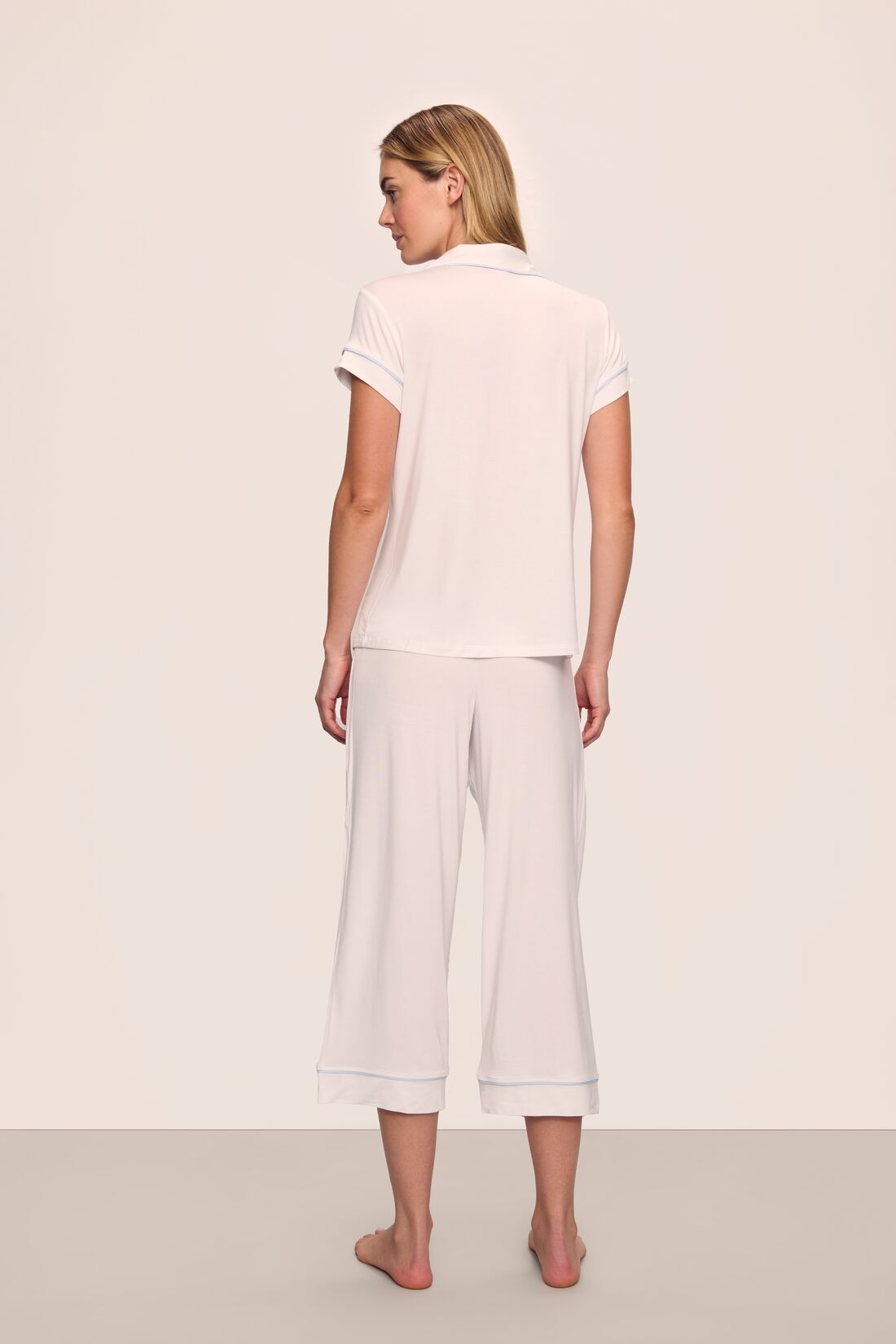 Gisele TENCEL™ Modal Short Sleeve Cropped PJ Set
