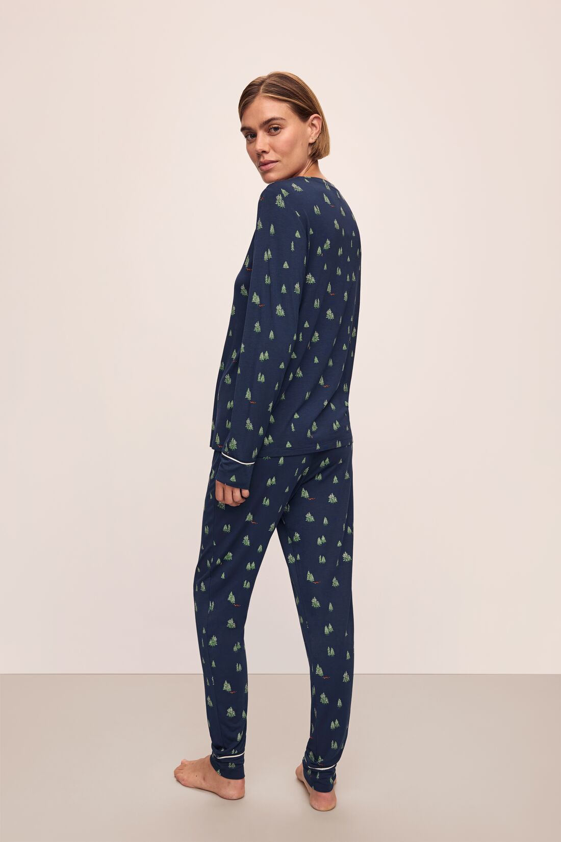 Gisele Printed TENCEL™ Modal Crewneck PJ Set