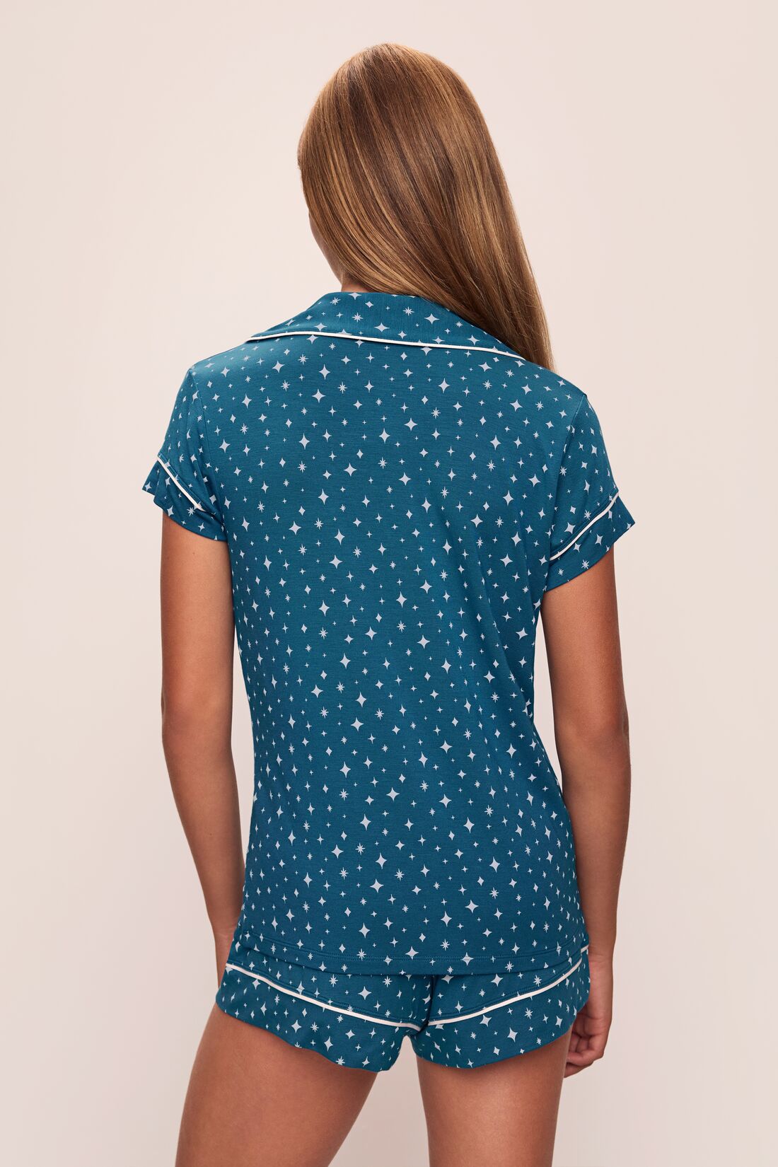 Gisele Printed TENCEL™ Modal Shortie Short PJ Set