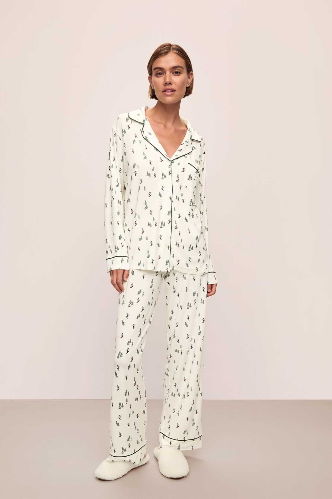 Gisele Printed TENCEL™ Modal Long PJ Set