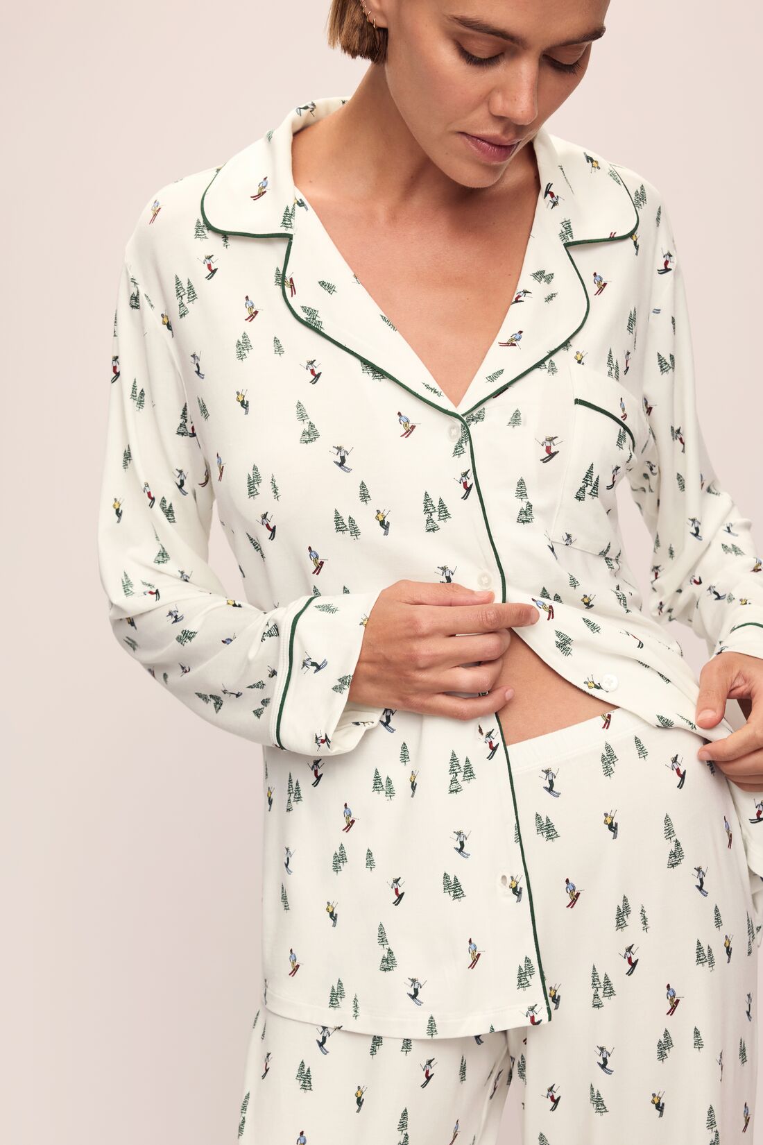 Gisele Printed TENCEL™ Modal Long PJ Set