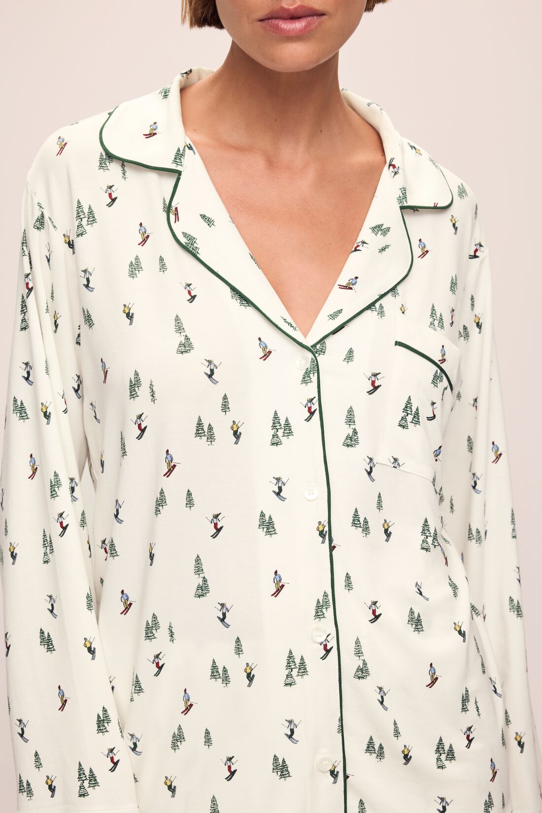Gisele Printed TENCEL™ Modal Long PJ Set