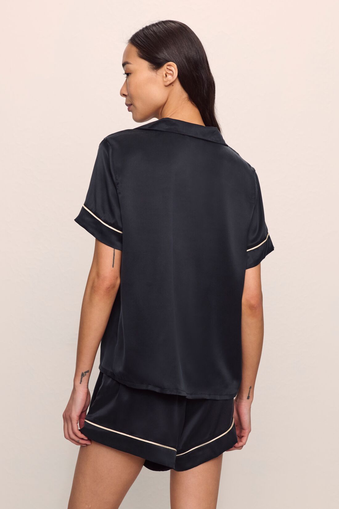 Inez Washable Silk Short PJ Set