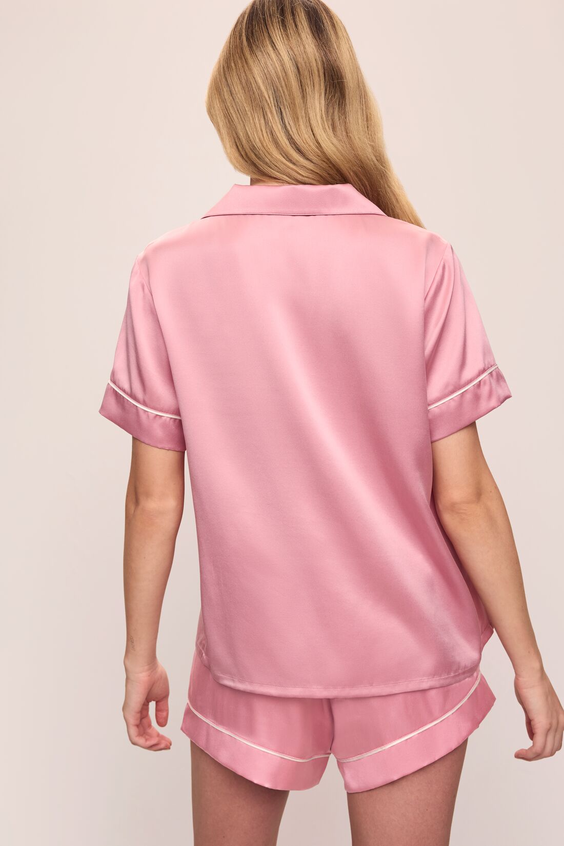 Inez Washable Silk Short PJ Set