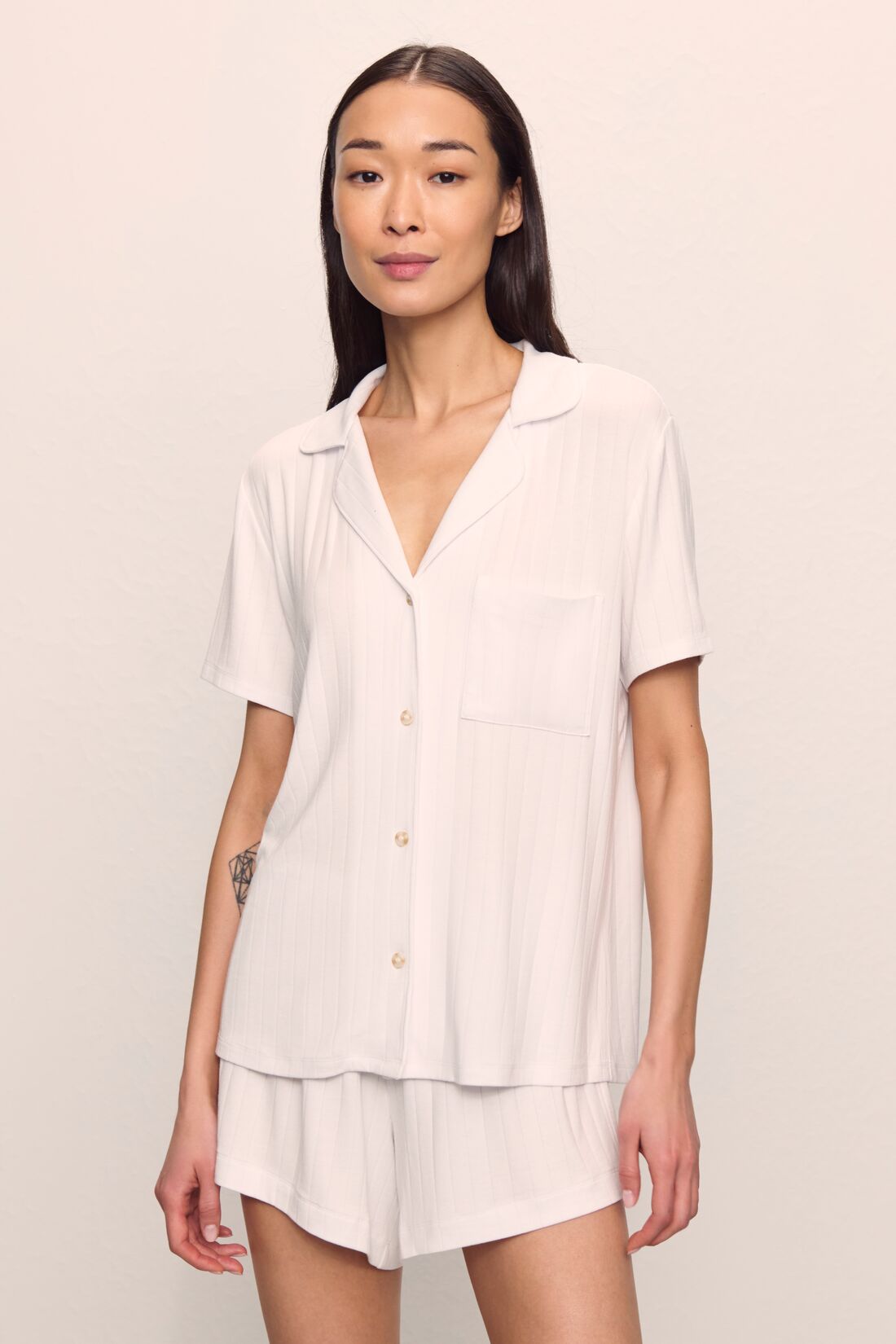 Gisele TENCEL™ Modal Rib Relaxed Short PJ Set