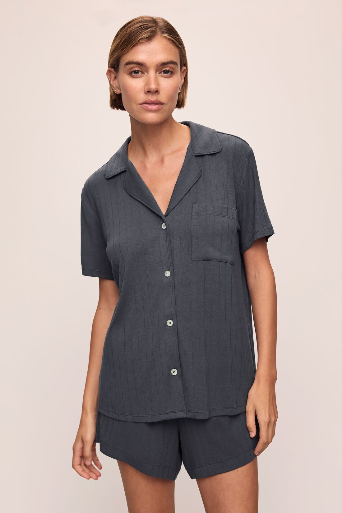 Gisele TENCEL™ Modal Rib Relaxed Short PJ Set