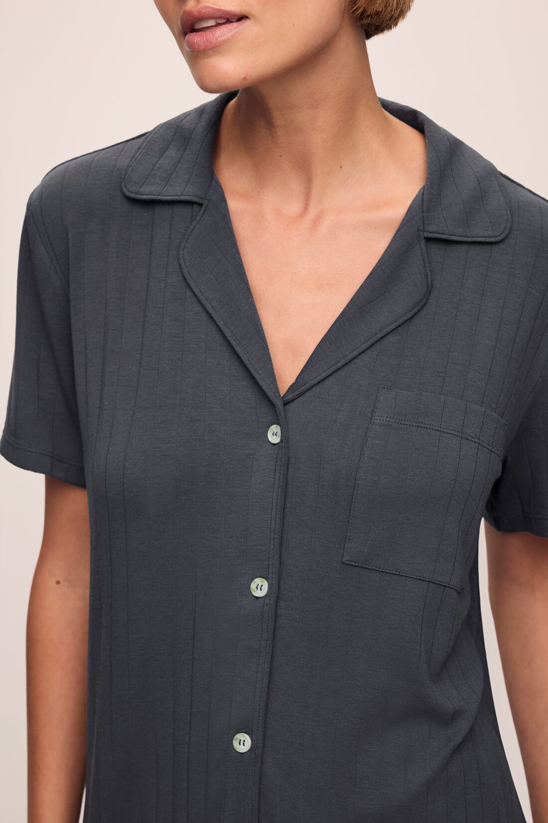 Gisele TENCEL™ Modal Rib Relaxed Short PJ Set